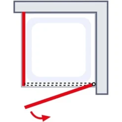 Schulte ExpressPlus Drehtür Seitenwand AlexaStyle2.0Dekor Liane 80cm 13 Schulte ExpressPlus Drehtür Seitenwand AlexaStyle2.0Dekor Liane 80cm -Badezimmerprodukte Geschäft 4060991037535 2053 6