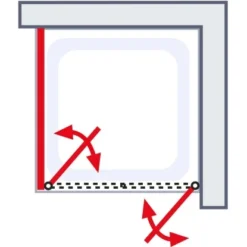 Schulte ExpressPlus Set Duschkabine Pendeltür Garant Mit Duschwanne 200x80cm 16 Schulte ExpressPlus Set Duschkabine Pendeltür Garant Mit Duschwanne 200x80cm -Badezimmerprodukte Geschäft 4060991056017 2053 6