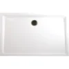 Schulte ExpressPlus Duschwanne Eckig Extra-flach Mineralguss Asym. 90x120cm