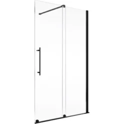 Schulte Alexa Style 2.0 Duschwand Walk In Schiebetür BlackStyle120 X 200cm -Badezimmerprodukte Geschäft 4060991056734 2053 2