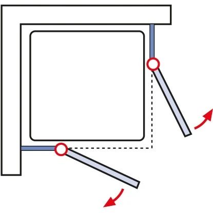 Schulte ExpressPlus Set Eckeinstieg AlexaStyle2.0 Mit Duschwanne 192x80cm 6 Schulte ExpressPlus Set Eckeinstieg AlexaStyle2.0 Mit Duschwanne 192x80cm – Bild 6