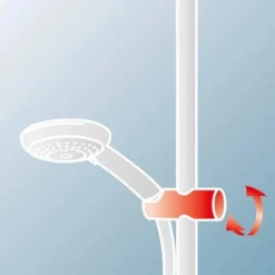 Schulte ExpressPlus Duschsystem Rain Classic Mit Thermostat Black Style Rund -Badezimmerprodukte Geschäft 4060991058790 2053 6