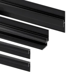 Schulte DecoDesign Profilset Schwarz 210 Cm