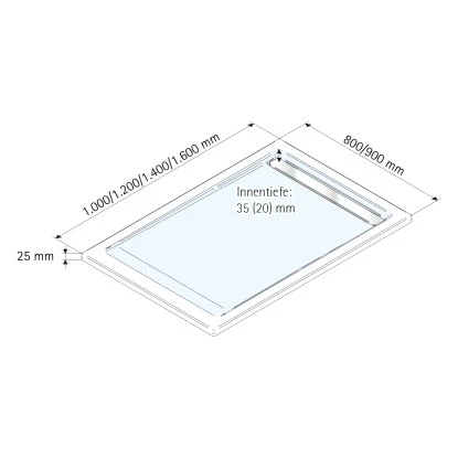 Schulte Duschwanne Rechteck Mit Rinne 90 Cm X 140 Cm Alpinweiß 3 Schulte Duschwanne Rechteck Mit Rinne 90 Cm X 140 Cm Alpinweiß – Bild 3