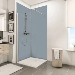 Schulte ExpressPlus DecoDesignRückwände Profile Set Ecke Asym. 210x90x120 Cm -Badezimmerprodukte Geschäft 4060991067631 Bild03