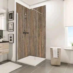 Schulte ExpressPlus DecoDesign Duschrückwand Dekor Altholz Nordsee 210x100cm -Badezimmerprodukte Geschäft 4060991067860 Bild03