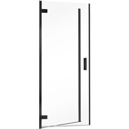 Schulte Drehtür Toura Nische Pendelbar Schwarz 200 X 80 Cm Klar Hell Anschlag L 2 Schulte Drehtür Toura Nische Pendelbar Schwarz 200 X 80 Cm Klar Hell Anschlag L – Bild 2