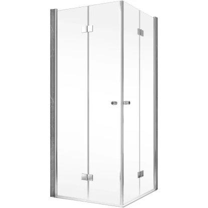 Schulte ExpressPlus Drehfalttür Eckeinstieg Garant 2.0 Chromoptik 200 Cm X 90 Cm 2 Schulte ExpressPlus Drehfalttür Eckeinstieg Garant 2.0 Chromoptik 200 Cm X 90 Cm – Bild 2