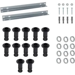 Schulte Montageset Duschwanne DWM-Tec (bis Längste Seite: 100 Cm)