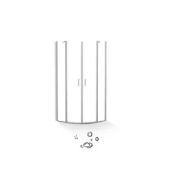 Baliv Duschkabine DUK-90.50R 90 Cm X 90 Cm Chrom -Badezimmerprodukte Geschäft 4250312107805 S03 080720 L