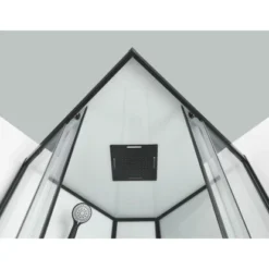 Sanotechnik Komplettduschkabine Sky 2 CL74 Schwarz -Badezimmerprodukte Geschäft 447531 4633 3