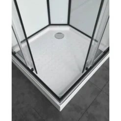 Sanotechnik Komplettduschkabine Sky 2 CL74 Schwarz -Badezimmerprodukte Geschäft 447531 4633 4