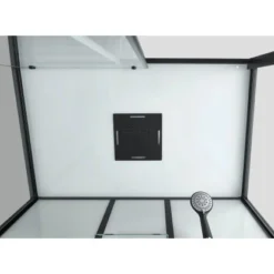 Sanotechnik Komplettduschkabine Sky 3 CL75 Schwarz -Badezimmerprodukte Geschäft 447532 4633 5