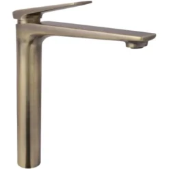 AquaSu Einhebelmischer Waschbeckenarmatur Orva Hohe Ausführung Bronze