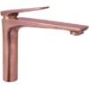 AquaSu Einhebelmischer Waschbeckenarmatur Orva Mittelhohe Ausführung Kupfer