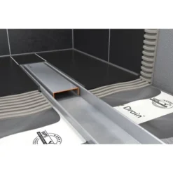 ESS Easy Drain Duschrinne Compact FF Zero 90 Cm Sperrwasserhöhe 30 Mm -Badezimmerprodukte Geschäft 4855136 4855144 4855151 b5