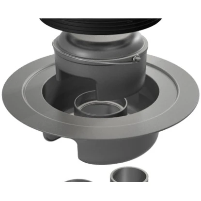 ESS Easy Drain Duschboard Aqua Brillant 120 X 110 Cm Komplettset 2 ESS Easy Drain Duschboard Aqua Brillant 120 X 110 Cm Komplettset – Bild 2