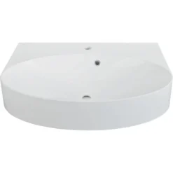 AquaSu COn Multifunktions-Waschbecken 60 Cm Weiß