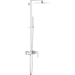 Grohe Duschsystem Mit Einhandmischer Euphoria Cube System 230 Chrom