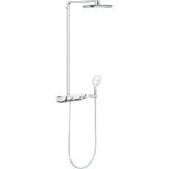 Grohe Duschsystem Rainshower SmartControl 360 Mono Chrom Mit Thermostatbatterie