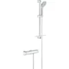 Grohe Thermostat-Brausebatterie Grohtherm 2000 Mit Brausegarnitur Chrom