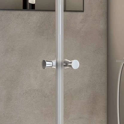 Schulte Eckeinstieg Mit Schiebetüren Sunny 180 Cm X 75-90 Cm Silber Glasdekor 4 Schulte Eckeinstieg Mit Schiebetüren Sunny 180 Cm X 75-90 Cm Silber Glasdekor – Bild 4