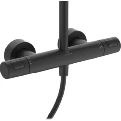 Ideal Standard Duschsystem Ceratherm T25 Kopfbrause 30 Cm Silk Black -Badezimmerprodukte Geschäft 611775 3049 3