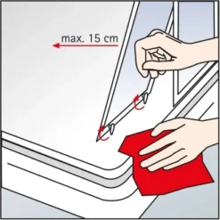 Schulte ExpressPlus Runddusche Sunny Sicherheitsglas Chromoptik 190x90x90cm -Badezimmerprodukte Geschäft 63471 2053 AbklappbarSunny