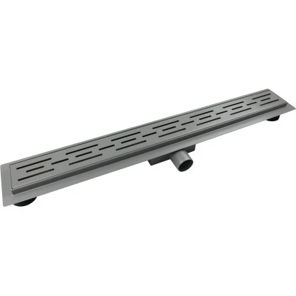 VerosanPro Duschrinne Nakia DR1 Komplettset Designrost Matt Hellgrau 100 Cm 1 VerosanPro Duschrinne Nakia DR1 Komplettset Designrost Matt Hellgrau 100 Cm