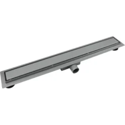 VerosanPro Duschrinne Nakia DR2 Komplettset Inkl. Designrost Matt Hellgrau 70 Cm