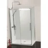 Sanotechnik Eckdusche Elegance Mit Schiebetür 195 Cm X 140 Cm X 90 Cm
