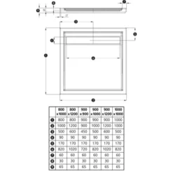 Duschwanne Fashion-Board 100 Cm X 100 Cm -Badezimmerprodukte Geschäft 675068 3209 3