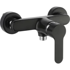 Verosan Einhebelarmatur Dusche Madrid Matt Schwarz