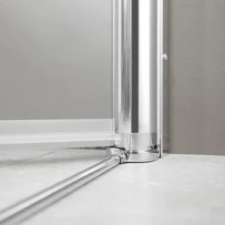 Breuer Pendeltür Elana 6 Für Seitenwand Alu Silber Matt Klarglas 100 Cm -Badezimmerprodukte Geschäft 767923 2570 0601 2