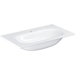 Grohe Waschtisch Essence 80 Cm Mit Hahnloch Und Überlauf PureGuard