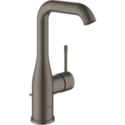Grohe Einhand-Waschtischbatterie Essence L-Size Hard Graphite Gebürstet
