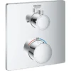 Grohe Thermostat-Wannenbatterie Mit 2-Wege-Umstellung Grohtherm Chrom