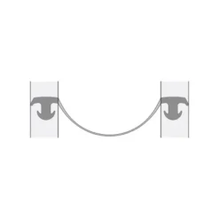 Schulte Dichtprofil Senkrecht Für Gerahmte Badewannenfaltwand Weiß 130 Cm -Badezimmerprodukte Geschäft 797 Schulte Dichtung D2907 1