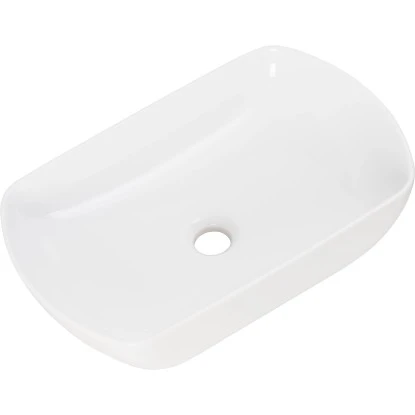 Fackelmann Aufsatzbecken Oval 50 Cm Weiß 1 Fackelmann Aufsatzbecken Oval 50 Cm Weiß