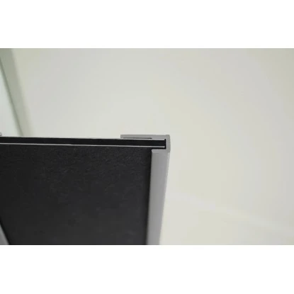 Hüppe Wandverkleidung EasyStyle BxH: 150 Cm X 255 Cm Peafowl Grau 2 Hüppe Wandverkleidung EasyStyle BxH: 150 Cm X 255 Cm Peafowl Grau – Bild 2