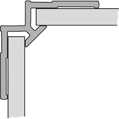 Hüppe Wandverkleidung EasyStyle BxH: 150 Cm X 255 Cm Peafowl Grau 7 Hüppe Wandverkleidung EasyStyle BxH: 150 Cm X 255 Cm Peafowl Grau – Bild 7