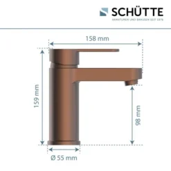 SchütteWaschtischarmatur Elephant Kupfer -Badezimmerprodukte Geschäft 853145 2759 9