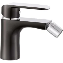 Baliv Bidetarmatur BI-5070 Schwarz-Chrom