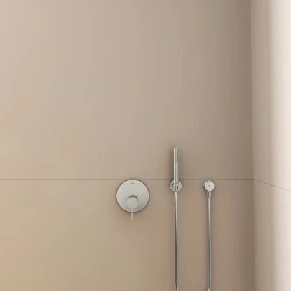 Ideal Standard Brauseschlauchanschluss Idealrain Atelier Silver Rund Aufputz 5 Ideal Standard Brauseschlauchanschluss Idealrain Atelier Silver Rund Aufputz – Bild 5