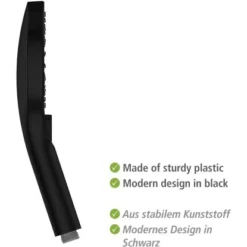 Wenko Duschkopf Ultimate Shower Schwarz/Grau Ø 13 Cm 26 Wenko Duschkopf Ultimate Shower Schwarz/Grau Ø 13 Cm -Badezimmerprodukte Geschäft 903405 1068 07