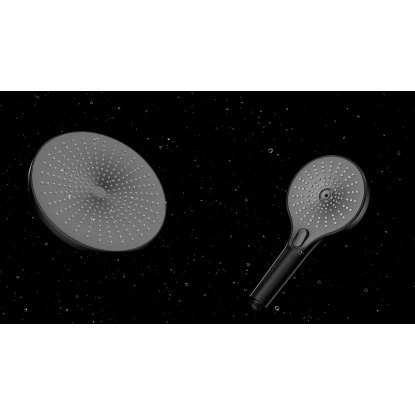 Wenko Duschkopf Ultimate Shower Schwarz/Grau Ø 13 Cm 19 Wenko Duschkopf Ultimate Shower Schwarz/Grau Ø 13 Cm – Bild 19
