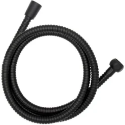 Wenko Edelstahl Duschschlauch 150 Cm Schwarz