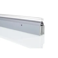 Hüppe Ergänzungs-Set Nische Design Elegance 200 Cm Silber Matt