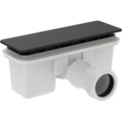 Ideal Standard Ablaufgarnitur Ultra Flat New Schwarz -Badezimmerprodukte Geschäft 9803271 3049 3