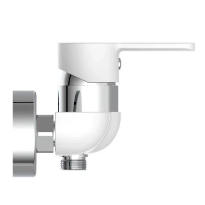 Eisl DIZIANI Duscharmatur Weiß-Chrom 3 Eisl DIZIANI Duscharmatur Weiß-Chrom – Bild 3